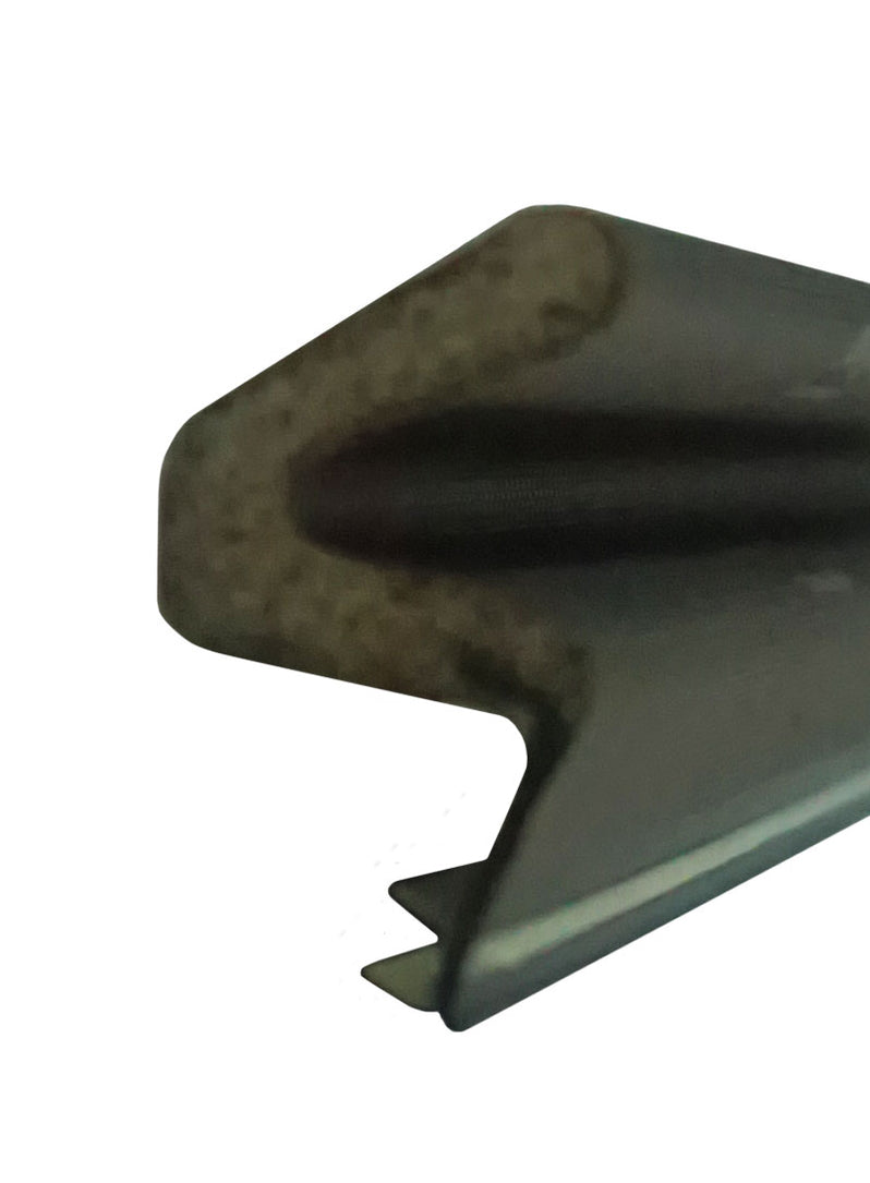 WRS .650" QLon Door Seal/Weatherstripping with Kerf Mount White, Br