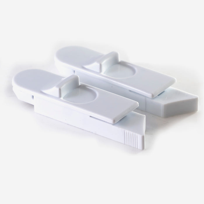 WRS Snap-In Tilt Latch Set - White