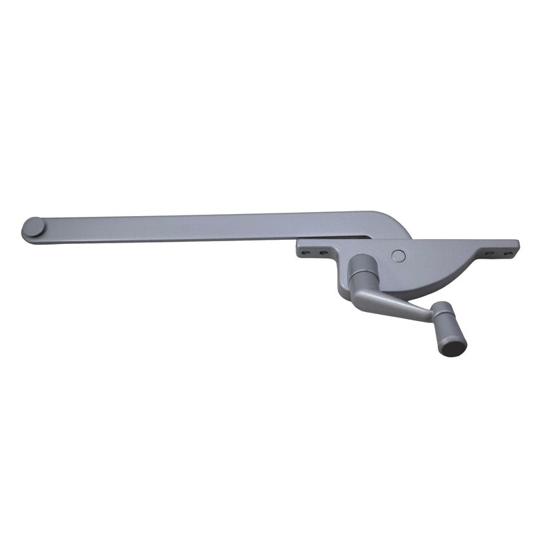 RH SINGLE ARM OPERATOR- ALUMINUM, FACE MOUNT, W/HANDLE