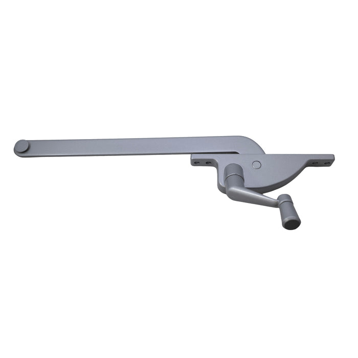 RH SINGLE ARM OPERATOR- ALUMINUM, FACE MOUNT, W/HANDLE