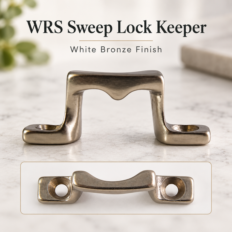 WRS SWEEP LOCK KEEPER - WHITE BRONZE