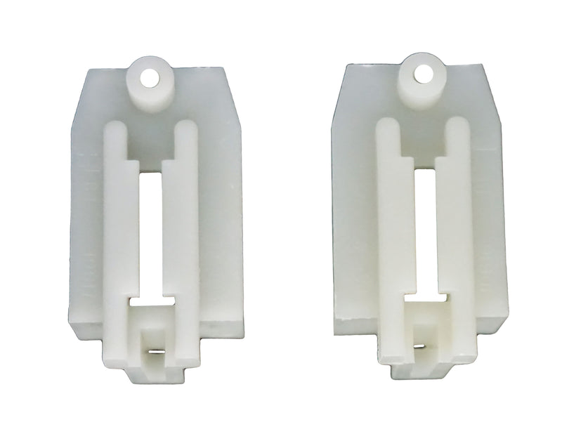 2-1/4" LH & RH Pivot Bar Housing Set - White
