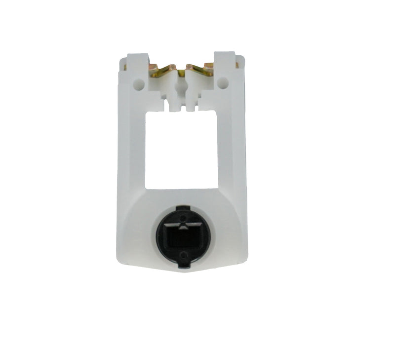 01-139 Front View of WRS 5/8" x 1-1/4" Pivot Lock Shoe with Black Cam