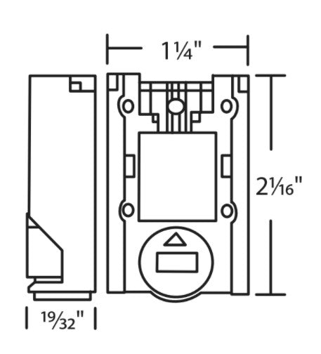 WRS 2-1/16" Pivot Locking Shoe - Green Cam