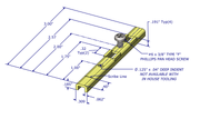 01-47 WRS 3" Pivot Bar with Screw Diagram