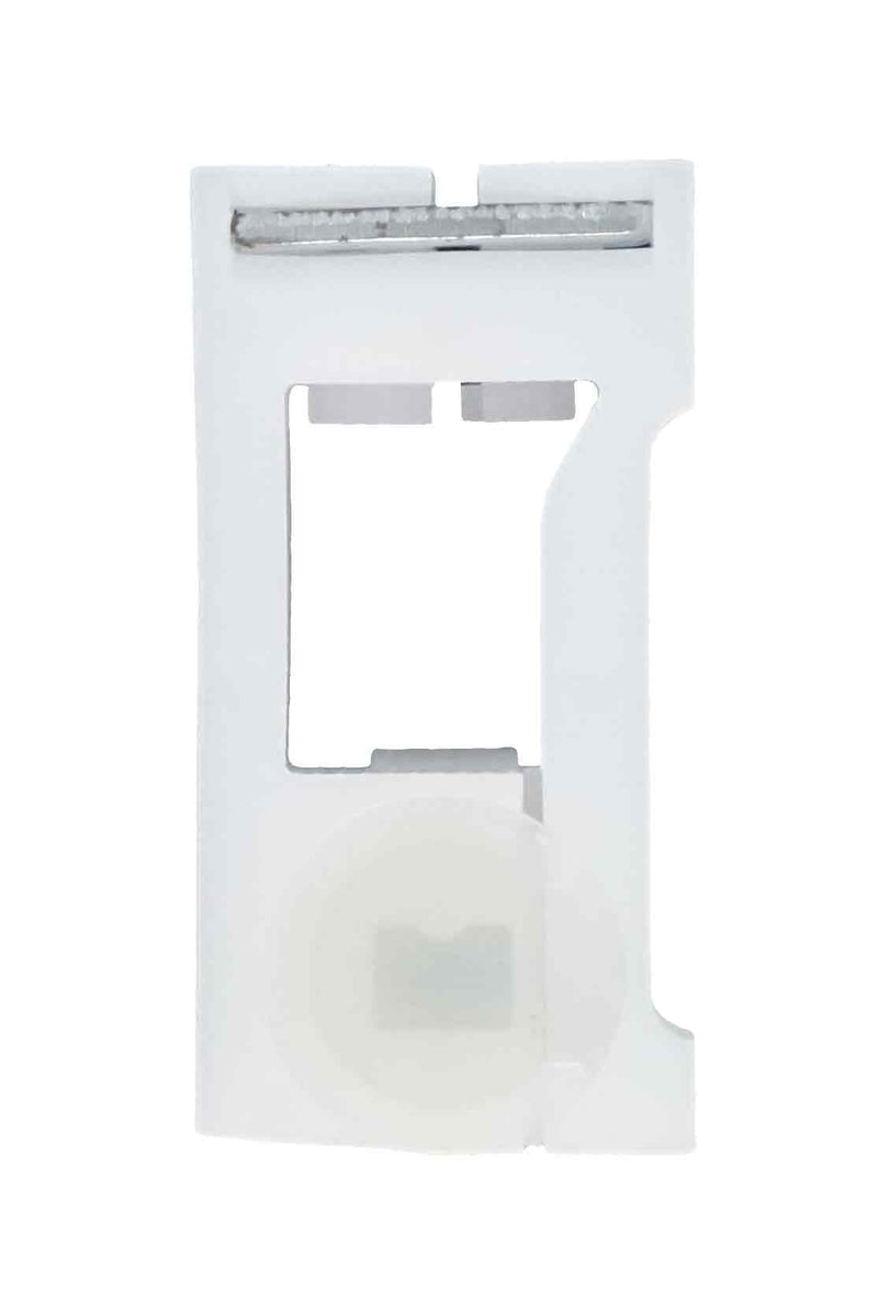 01-50P rear View of WRS 3/8" x 1" Pivot Lock Shoe with White Cam