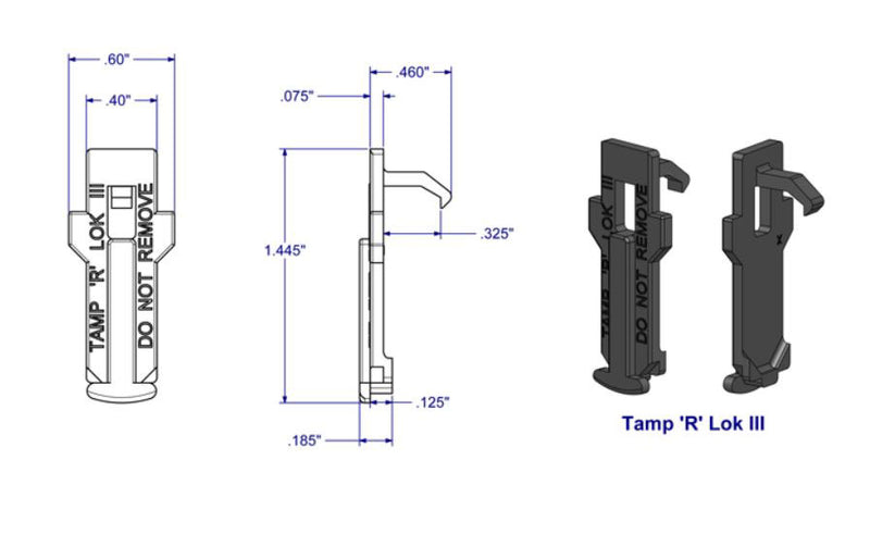 WRS Tamper Lock - Black