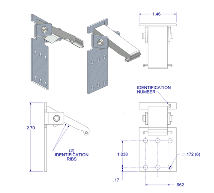 Caldwell Tandem or Single Carrier Unit