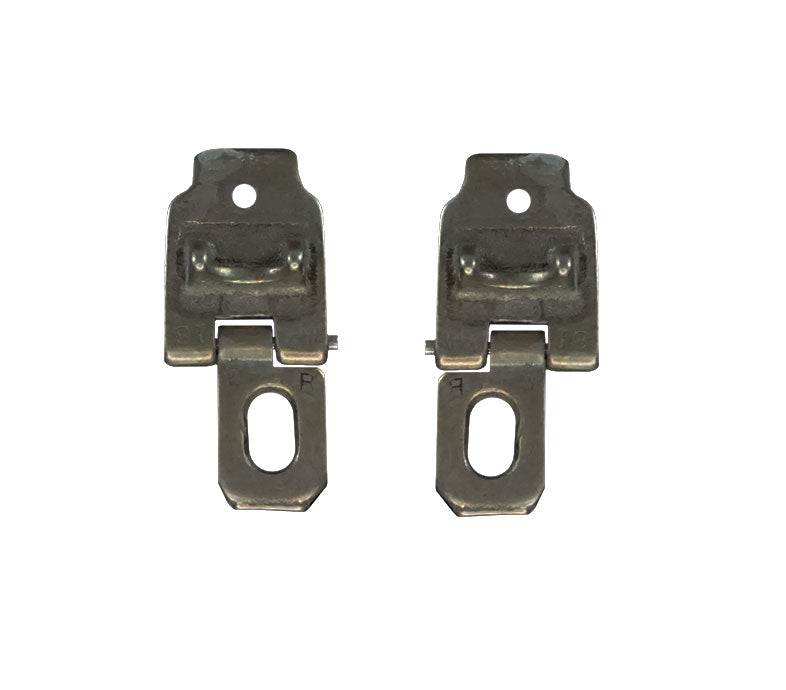 WRS Left & Right Hand Blow Out Latch Set - White Bronze