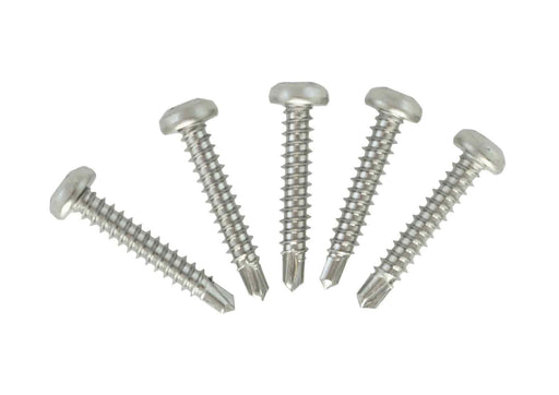 011-8-1 Square Drive Self Drilling Stainless Steel Screws - #8 x 1"
