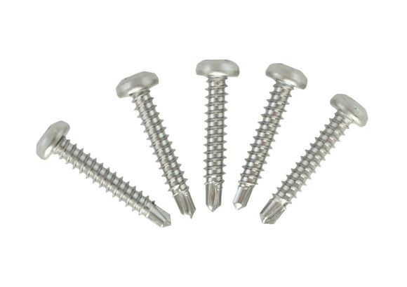 011-8-1 Square Drive Self Drilling Stainless Steel Screws - #8 x 1