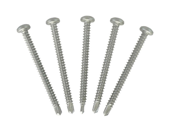011-8-2-M Square Drive Self Drilling Stainless Steel Screws - #8 x 2