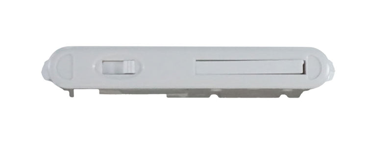 WRS 2-7/16" Slide Button White Vent Lock