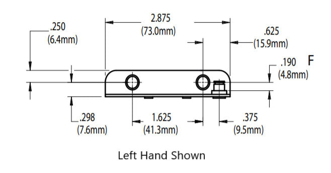 Truth Steel Stud Bracket - Left or Right Hand