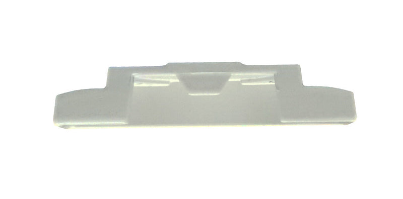 WRS Truth Hardware Wide Base EntryGard Cam Lock Keeper  -  White
