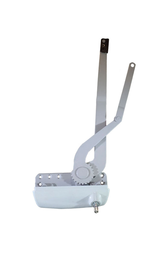 WRS Truth Hardware Left or Right Hand Maxim Standard Dual Arm Operator - White