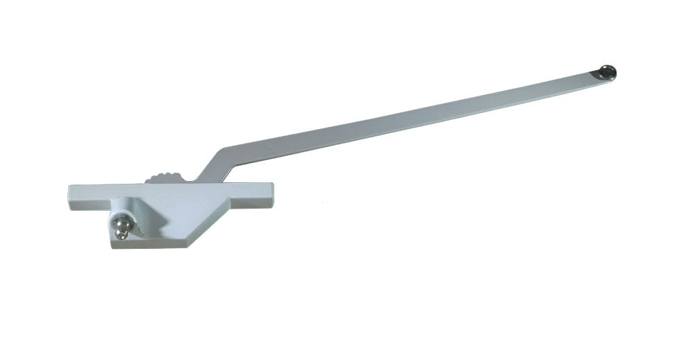 WRS Truth Hardware Left or Right Hand Single Arm Casement Operator 13-1/2" Arm, Rear Mount - White