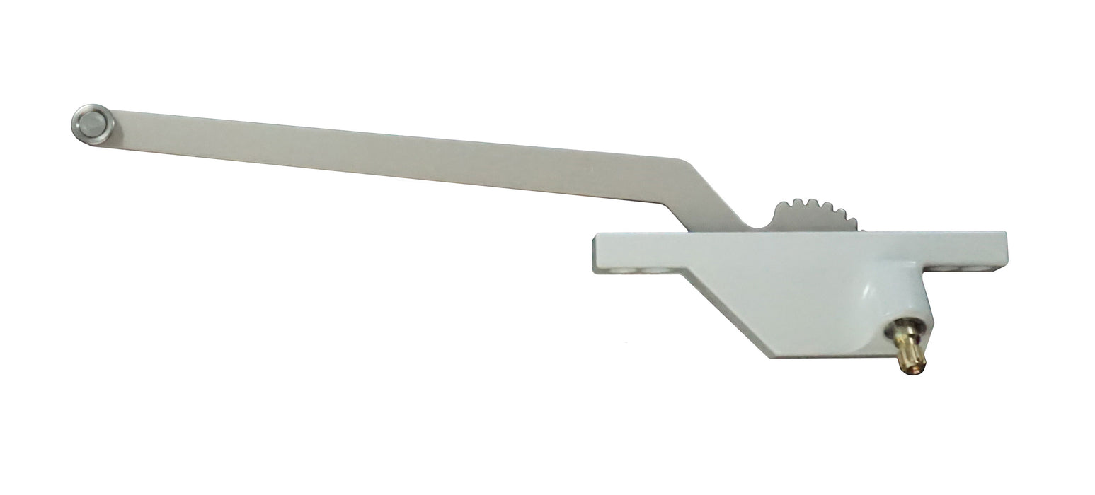 WRS Truth Left or Right Hand 9-1/2" Front Mount Single Arm Casement Operator - White
