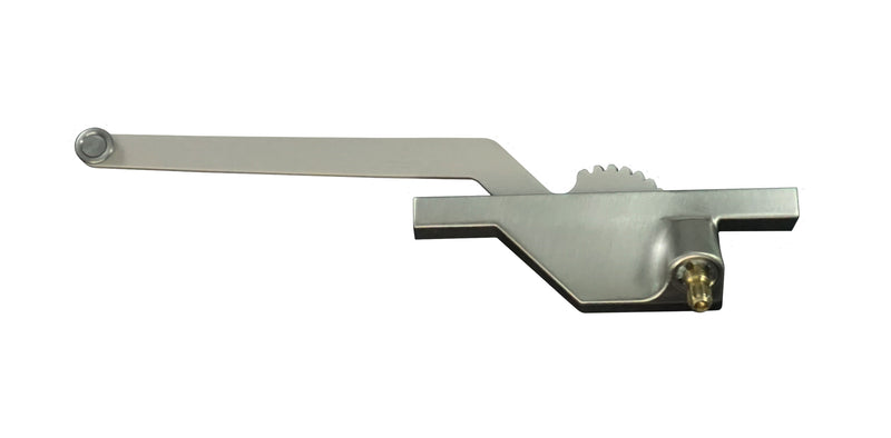 WRS Truth Left or Right Hand 7-1/2" Rear Mount Single Arm Casement Operator - Satin Nickel