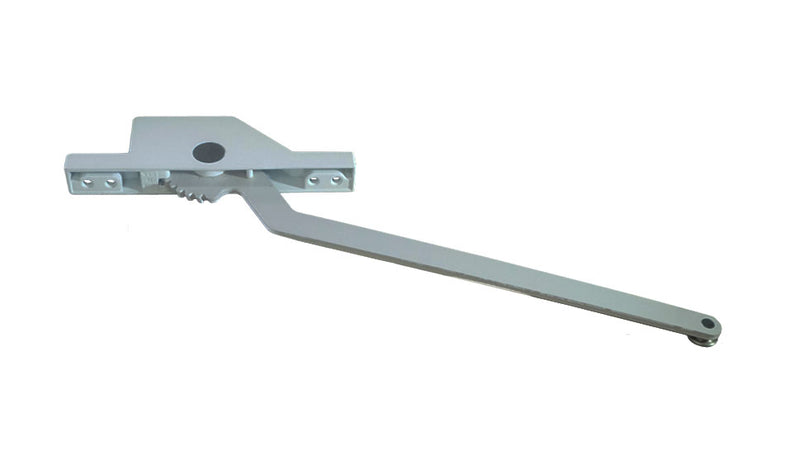 WRS Truth Hardware Left Hand 9-1/2" Single Arm Operator, Rear Mount - White
