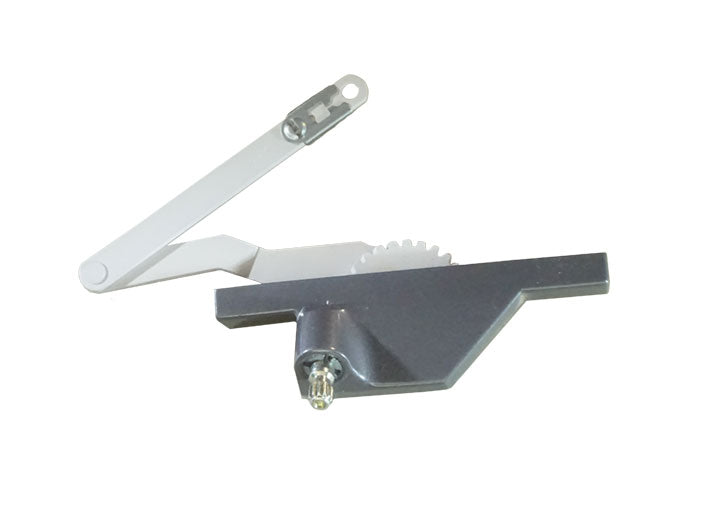 Truth Hardware Left or Right Hand Dyad Operator with Stability Tab, 5" Arm & 1/8" Offset Up - Chestnut Bronze