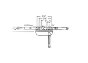 014-165 Truth Sill Mounted Standard Maxim Awning Operator Diagram