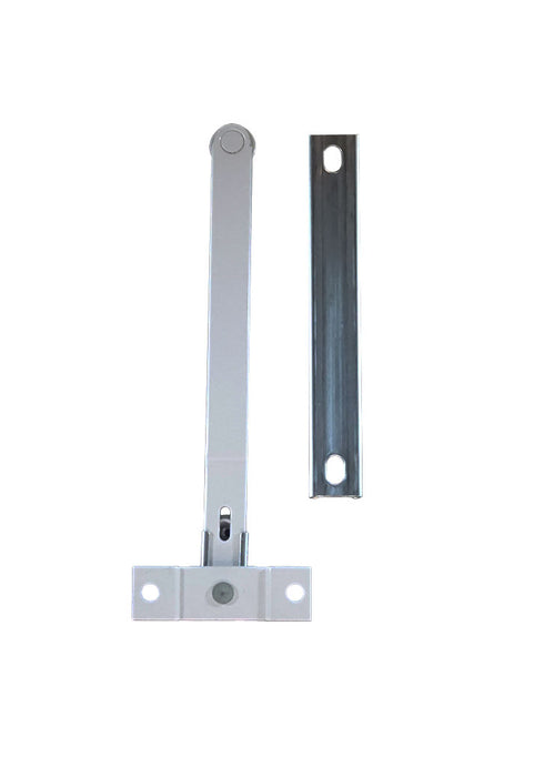 WRS Truth Hardware 5-1/2" Sash Limit Device - Arm Assembly & Stainless Steel Track