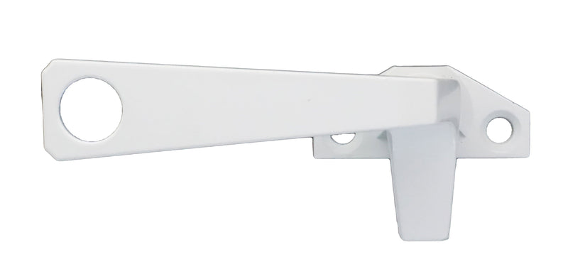 WRS Truth Right Hand Pole-Operated Cam Handle Lock With Offset Base- White