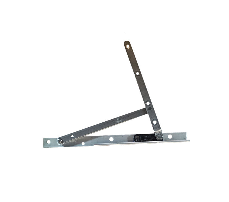 WRS Truth Hardware 10" Concealed Casement Hinge, Stainless Steel - Egress Upper Left or Lower Left