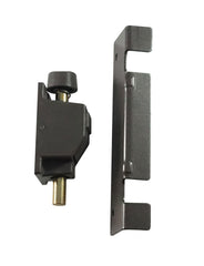 WRS Truth Non-Winged Secondary Patio Door Lock with Extended Bolt and Keeper - Bronze