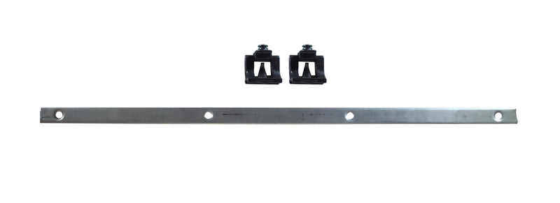 WRS Truth Maxim 16" Awning Track & Slider Assembly - Stainless Steel