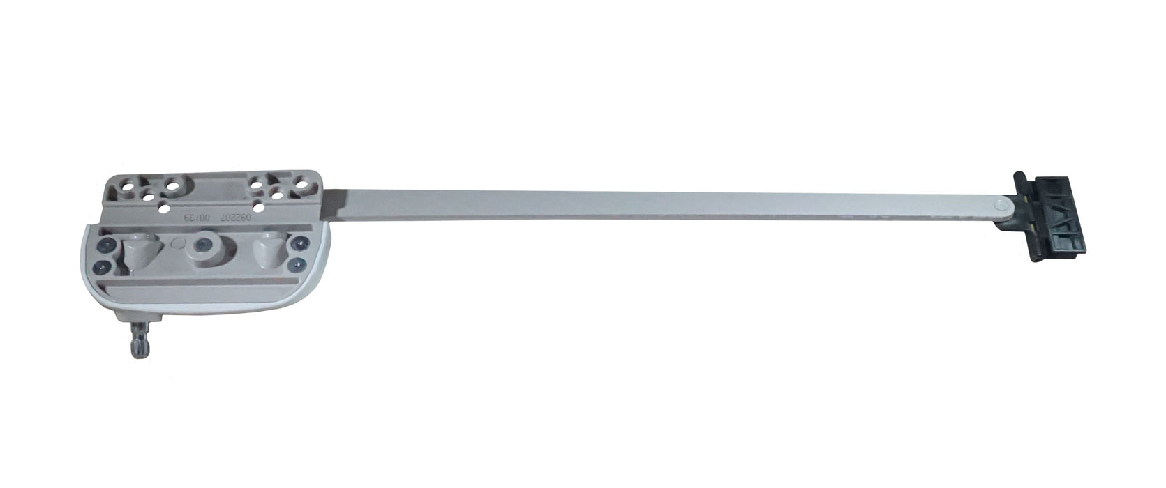 WRS Truth Hardware Ellipse Single Arm Awning Operator - White, 13-1/2" Arm