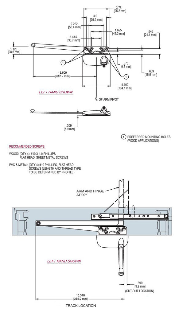 Truth Hardware Ellipse 13-1/2