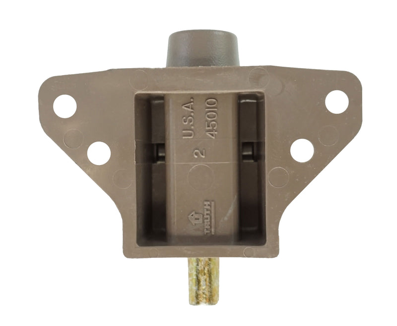 Truth Hardware Bronze Secondary Patio Door Lock