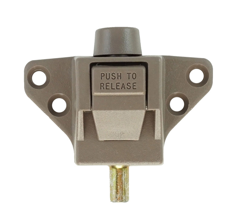 Truth Hardware Bronze Secondary Patio Door Lock