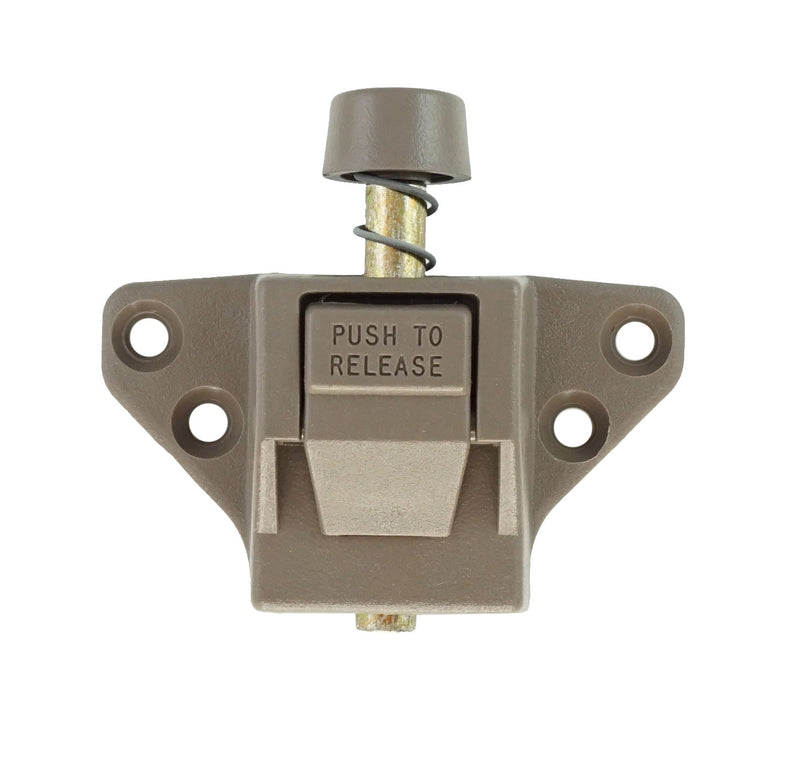 Truth Hardware Bronze Secondary Patio Door Lock