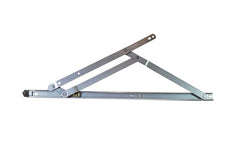 WRS Truth Hardware 18" Stainless Steel Standard Duty 4 Bar Hinge with Stop