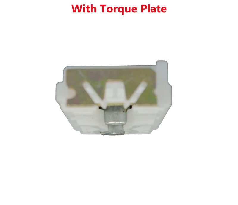 WRS 17/32" x 1-1/4" Pivot Lock Shoe - Zinc Cam, Optional Torque Plate