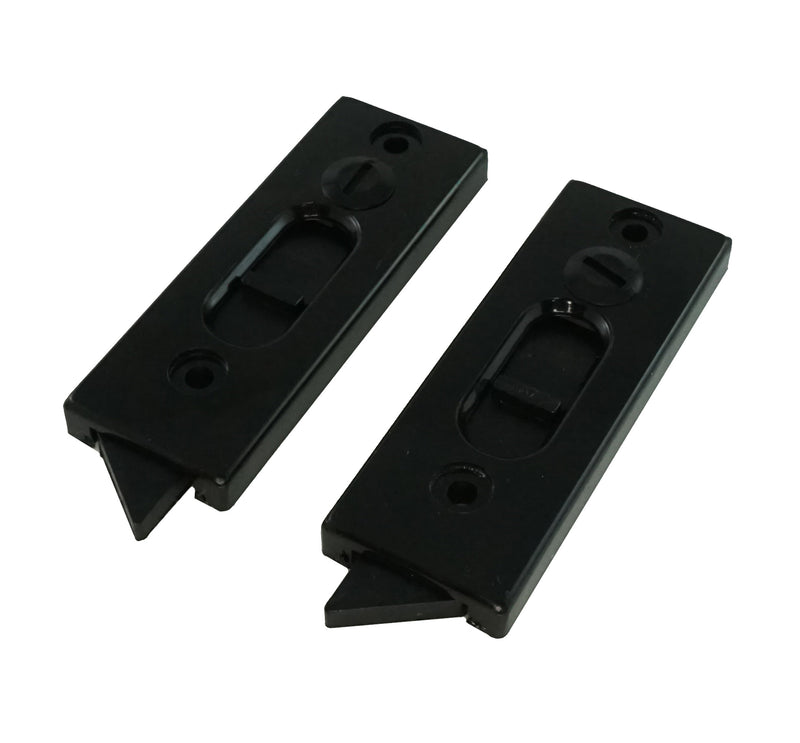 015-01BLK WRS 3-3/8" Black Tilt Latch Set
