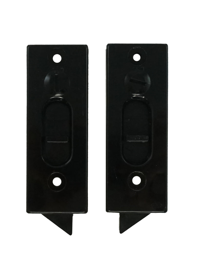 WRS 3-3/8" Black Tilt Latch Set