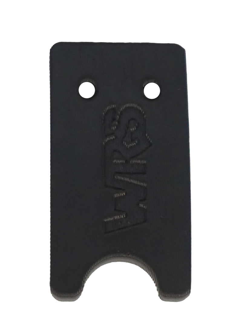 WRS 1-1/2" x 3" Surface Mounted Guide - Black