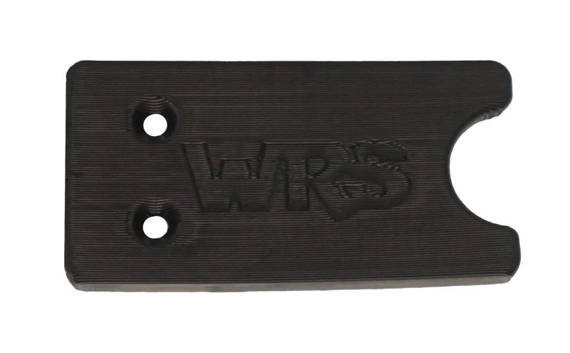 WRS 1-1/2" x 3" Surface Mounted Guide - Black