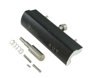 018-111-02 WAUSAU Window Black Aluminum Sliding Window Handle and Lock Assembly