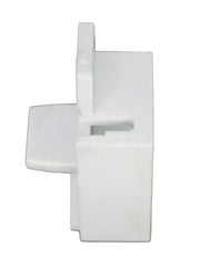 Left or Right Hand Upper Corner Block - White (Sold Separately)