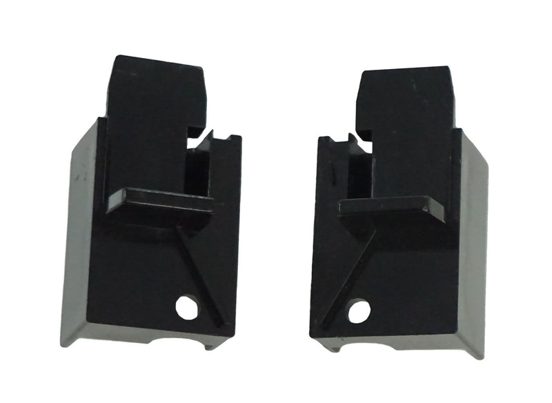 Sliding Window Roller Housing Set - Black