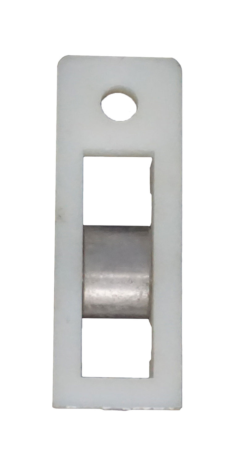 1-5/8" Nylon Slider Roller - Steel Wheel