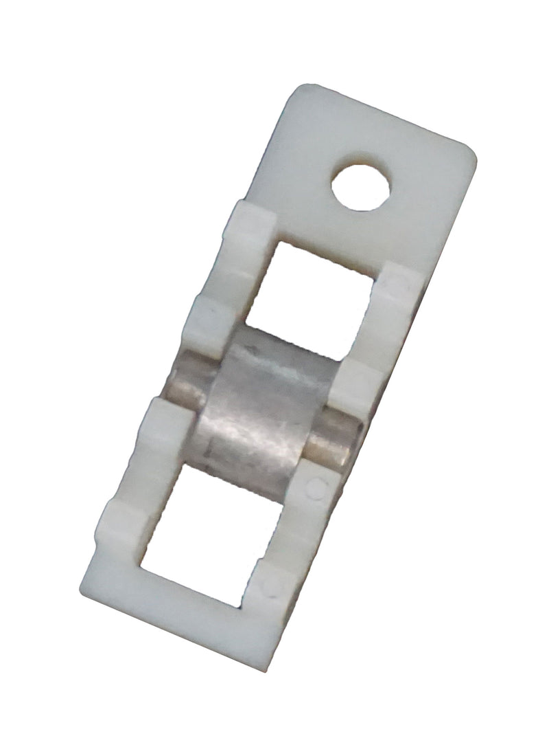 1-5/8" Nylon Slider Roller - Steel Wheel