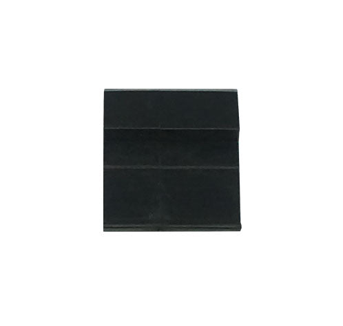 WRS 1-23/32" Sliding Window Lock Keeper - Black