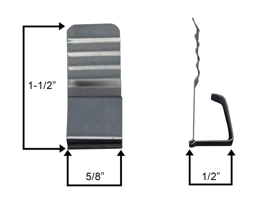 Window Clips Slide WRS Slider Window Screen Clip - 1-1/2