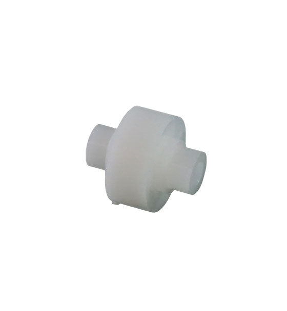 WRS White Nylon Roller Wheel - 1/2"